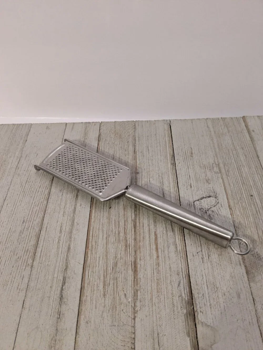 Oneida Grater Zester Cheese Garlic Stainless Steel Hand Held handle 10
